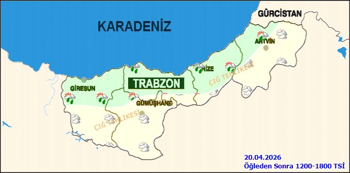 Gümüşhane'de Hava Durumu: Karla Karışık Yağmur ve Çığ Tehlikesi Uyarısı - Görsel 2