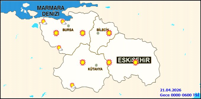 Kütahya'da Hava Durumu: Sıcaklıklar Artıyor, Zirai Don Uyarısı - Görsel 2