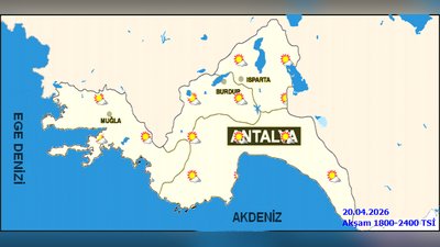 Muğla'da 20 Nisan Hava Durumu: Az Bulutlu ve Açık, İç Kesimlerde Sıcaklık Değişimi