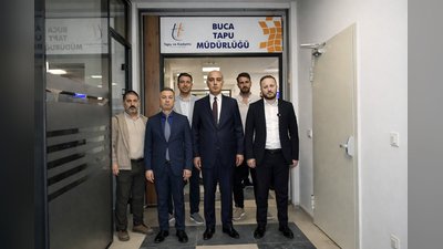 Buca Tapu Müdürlüğü 9 Yıl Aradan Sonra Yeniden İlçede Hizmete Başladı