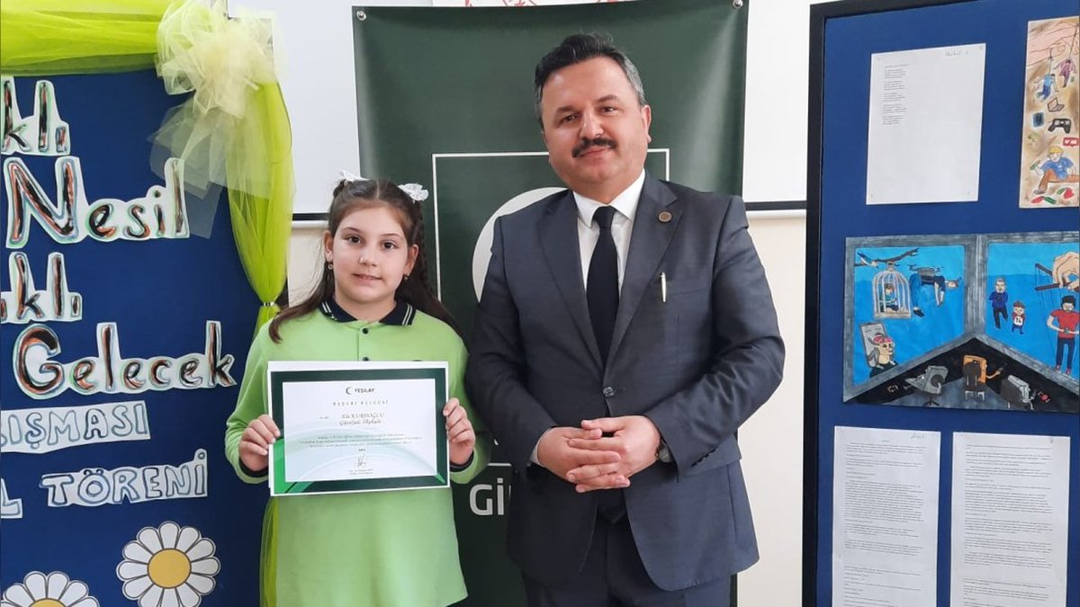 Bulancak İlkokulu Öğrencisi Ela Kurdoğlu İl Birincisi Oldu