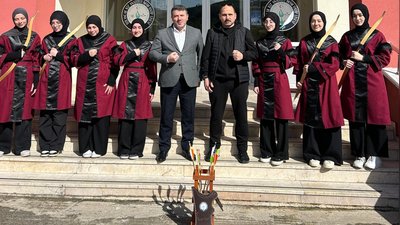 Bulancak Kız Anadolu İmam Hatip Lisesi Okçulukta İl Finallerinde Başarılı Oldu