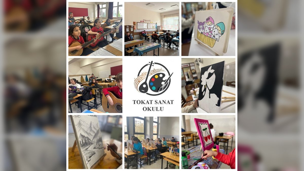 Tokat Sanat Okulu Kursları Öğrencilere İlham Veriyor
