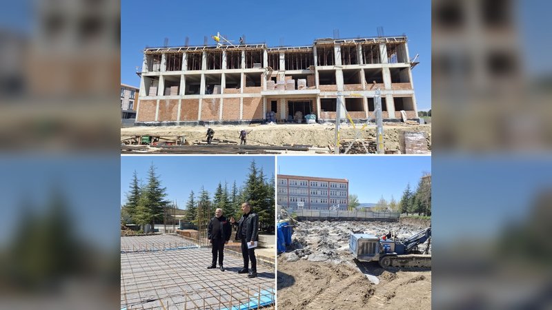 Çorum'da Eğitim Yatırımları Yerinde İncelendi: Yeni Okul ve Spor Tesisleri İnşaatları Hızla İlerliyor