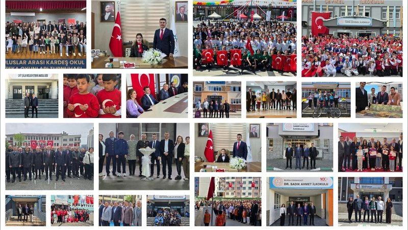 Osmangazi İlçe Milli Eğitim Müdürü Sezer'den Milli Birlik Haftası Kapsamında Okul Ziyaretleri