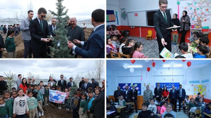 Erciş'te Fidan Dikimi Etkinliği: Kaymakam Karaloğlu ve Öğrenciler Toprakla Buluştu - Görsel 2