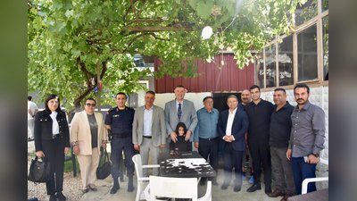Eğirdir Kaymakamı Ömer Çimşit, Şehit Ali Öz'ün Ailesini Ziyaret Etti