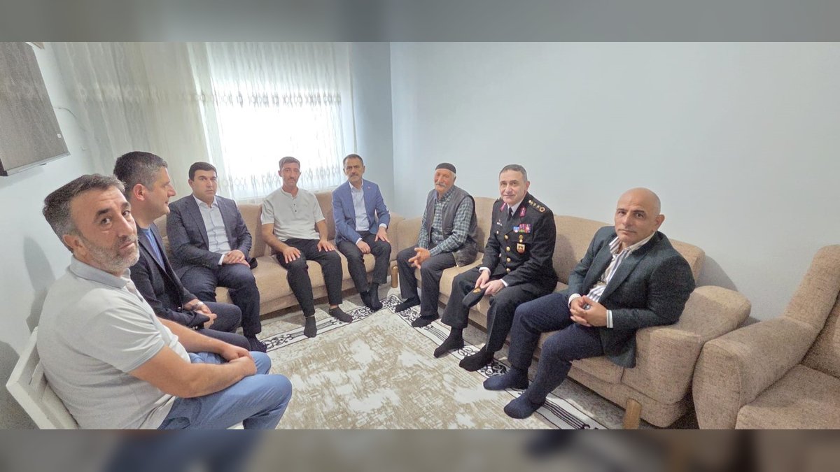 Vali Aktaş'tan Gazimiz Salih Varçın'a Ziyaret: Devletin Vefası Bayramda Da Sürdü