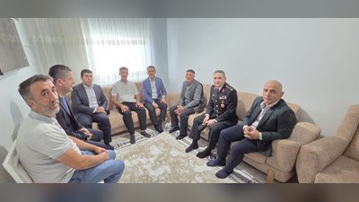 Vali Aktaş'tan Gazimiz Salih Varçın'a Ziyaret: Devletin Vefası Bayramda Da Sürdü