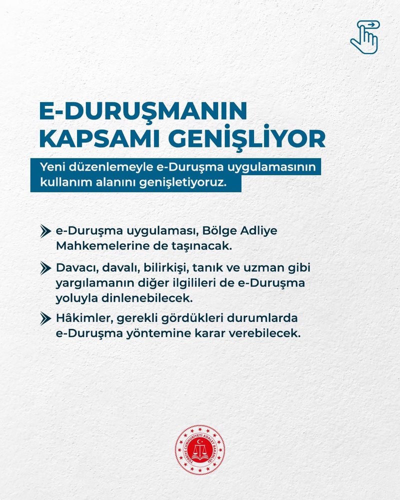 Adalet Bakanı: e-Duruşma Sistemi Genişliyor, Vatandaşın Adalete Erişimi Kolaylaşıyor - Görsel 2