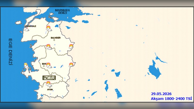Balıkesir'de Bugün Gökgürültülü Sağanak Yağış Bekleniyor: 5 Günlük Tahmin