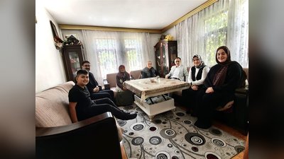 Bartın İl Sağlık Müdürü Şehit Ailesini Bayramda Ziyaret Etti
