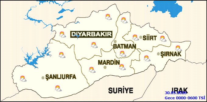 Batman'da Cuma Günü Gök Gürültülü Sağanak Yağış Bekleniyor - Görsel 4
