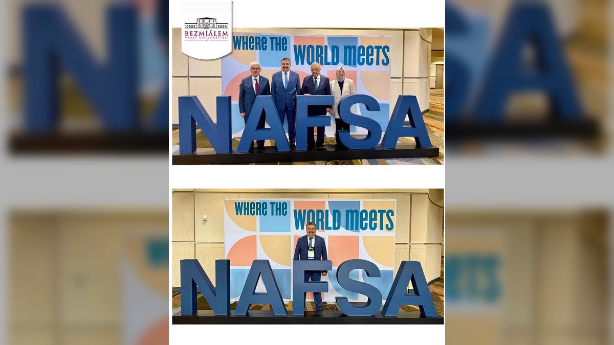 Bezmialem Vakıf Üniversitesi, NAFSA 2026'da Küresel Sağlık Eğitimini Güçlendiriyor