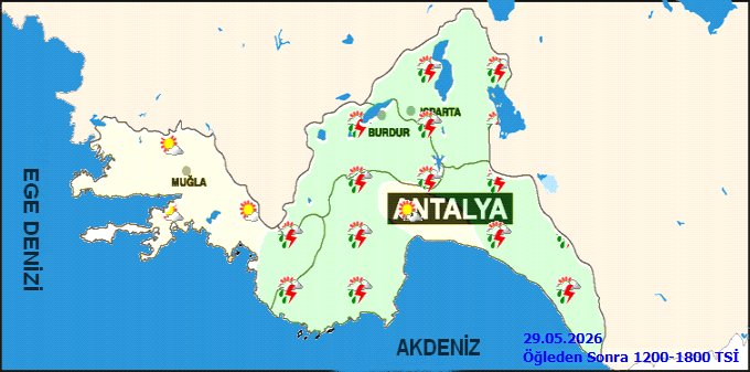 Burdur'da Hava Durumu: Sağanak Yağış ve Sıcaklık Artışı Bekleniyor - Görsel 3