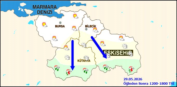 Eskişehir'de Kuvvetli Yağış Uyarısı: Sel ve Su Baskını Tehlikesi - Görsel 4