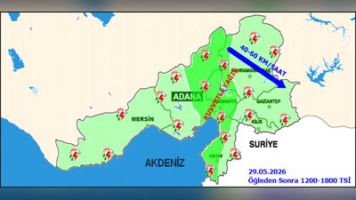 Hatay'da Kuvvetli Yağış ve Fırtına Uyarısı: Sel, Su Baskını ve Ulaşımda Aksama Riski