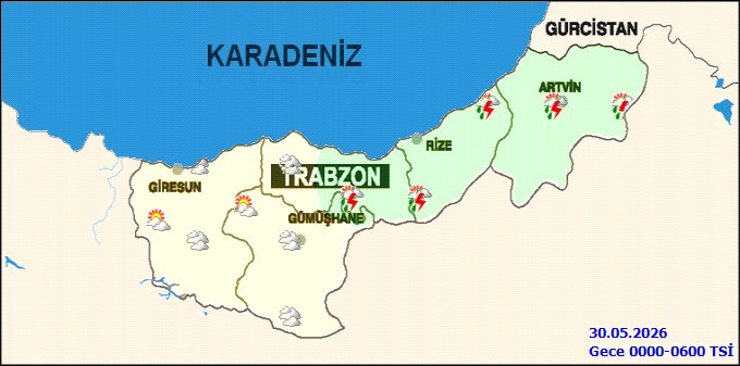 Rize'de Kuvvetli Yağış ve Sel Tehlikesi: 29 Mayıs'ta Dikkatli Olunmalı - Görsel 4