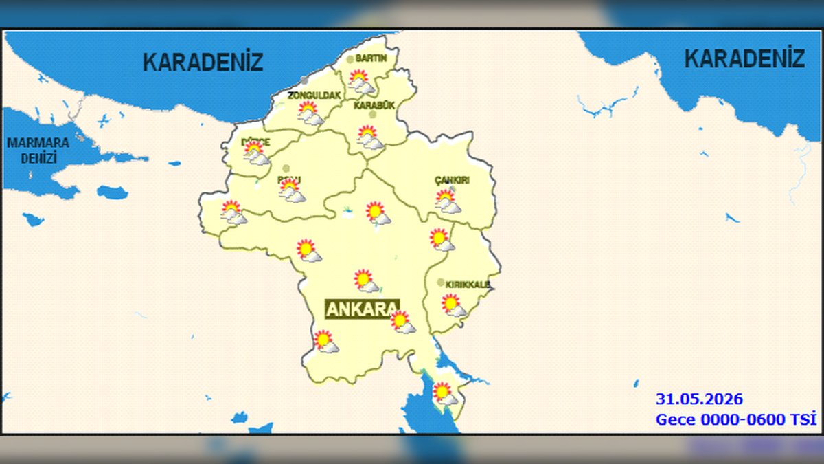 Çankırı'da 5 Günlük Hava Tahmini: Sıcaklıklar Yükseliyor, Yağış Bekleniyor