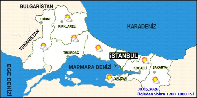 Edirne'de Hava Durumu: 30 Mayıs Cumartesi ve 5 Günlük Tahmin - Görsel 2
