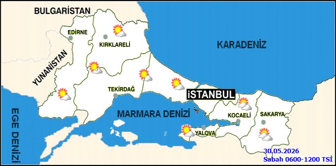 Edirne'de Hava Durumu: 30 Mayıs Cumartesi ve 5 Günlük Tahmin - Görsel 4