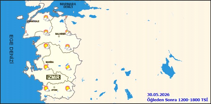 Manisa'da 30 Mayıs Hava Durumu: Az Bulutlu ve Sıcaklıklar Yükseliyor - Görsel 4
