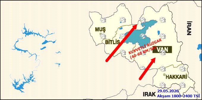 Muş'ta Kuvvetli Rüzgar ve Sağanak Yağış Uyarısı: 5 Günlük Hava Tahmini - Görsel 2