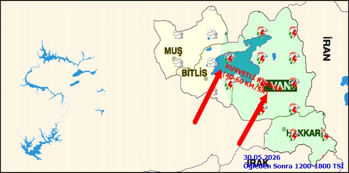 Muş'ta Kuvvetli Rüzgar ve Sağanak Yağış Uyarısı: 5 Günlük Hava Tahmini - Görsel 4