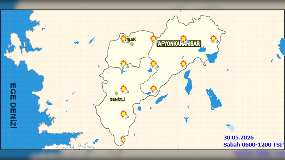 Uşak'ta Hava Durumu: 30 Mayıs Cumartesi ve 5 Günlük Tahminler