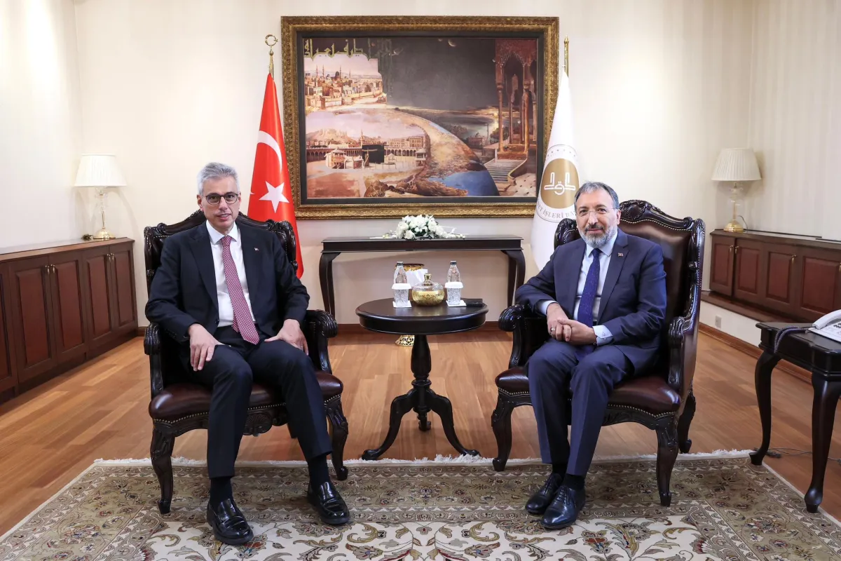 Sağlık Bakanı Memişoğlu'ndan Yeni Diyanet İşleri Başkanı Arpaguş'a Ziyaret