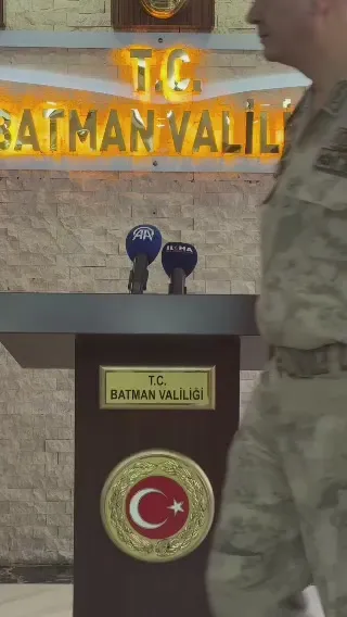 Batman Valisi Ekrem Canalp'ten Eylül Ayı Asayiş Değerlendirmesi