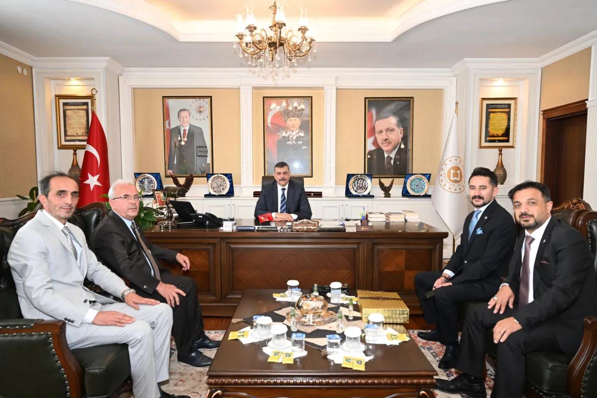 Erzurum Valisi Çiftçi'den Mali Müşavirler Odası'na Ziyaret