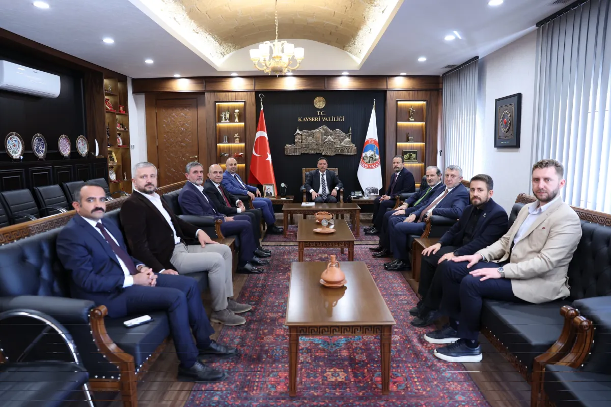 Kayseri Valisi Gökmen Çiçek'ten MÜSİAD Ziyareti: İşbirliği ve İstişare Vurgusu