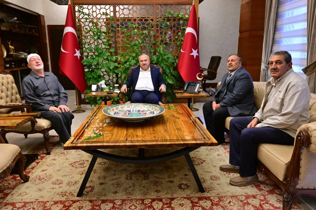 Nevşehir Valisi Fidan, Görmeyenler Kültür ve Birleşme Derneği (GÖR-BİR) Temsilcilerini Kabul Etti