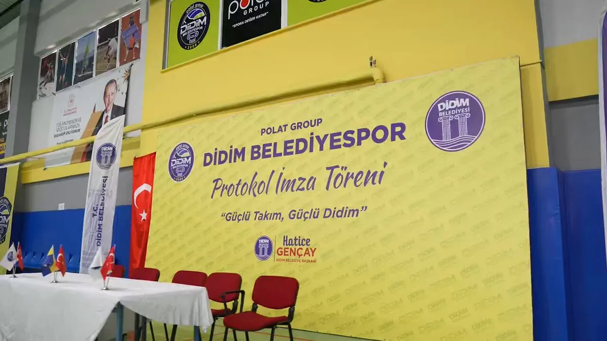 Didim Belediyesi'nden Kadın Voleyboluna Destek: Polat Grup Didim Belediyespor ile İş Birliği
