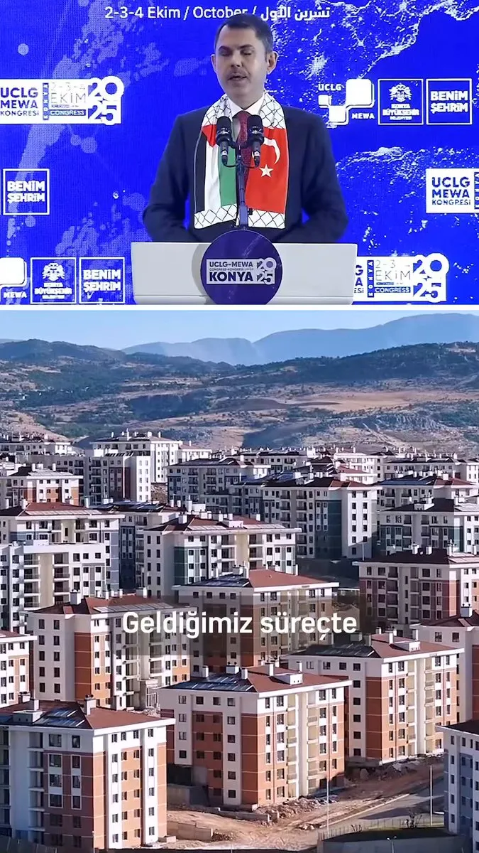 Bakan Kurum'dan Deprem Bölgesinde Konut Tamamlama Açıklaması: 304.000 Konut Teslim Edildi