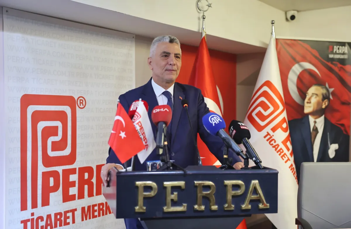 Bakan Bolat'tan Perpa Ziyareti: Esnaf ve Sanatkarlar Ekonominin Lokomotifi