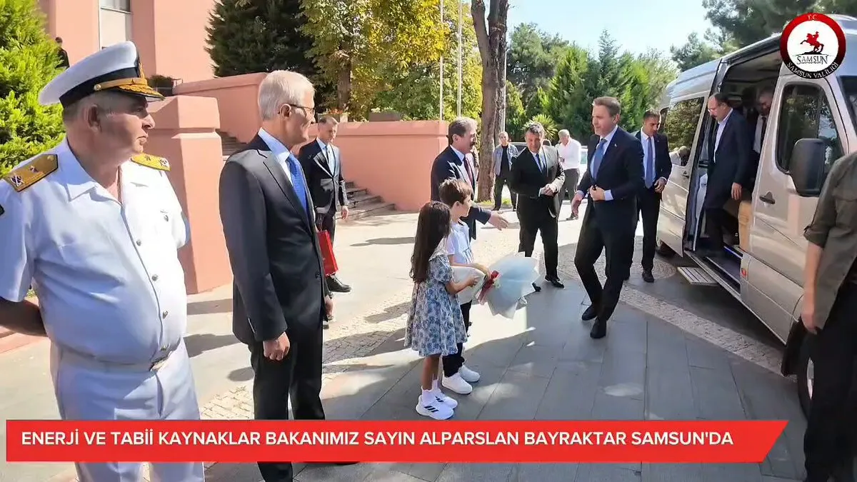 Bakan Bayraktar'dan Samsun'a Ziyaret: Enerji Altyapısı ve Gelecek Adımları Masaya Yatırıldı
