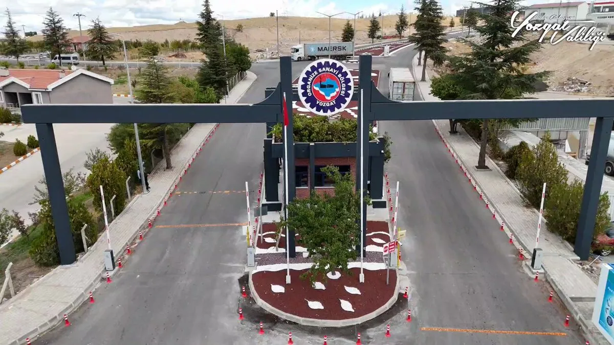 Yozgat OSB'de Yenilenme Tamamlandı: Altyapı ve Peyzaj Çalışmalarıyla Yeni Bir Dönem