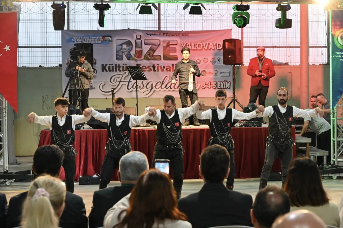 Yalova'da Rize Rüzgarı: Kültür Festivali Açılışına Yoğun İlgi