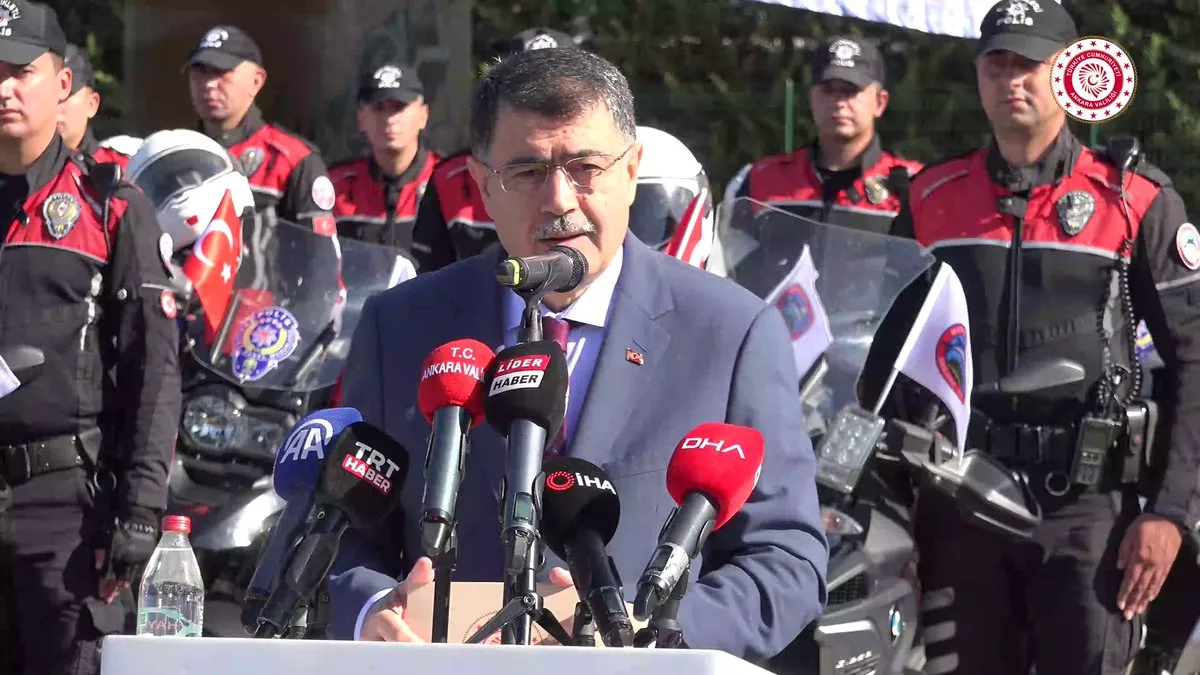 Ankara'da Eylül Ayı Asayiş Raporu: Vali Şahin'den Açıklama