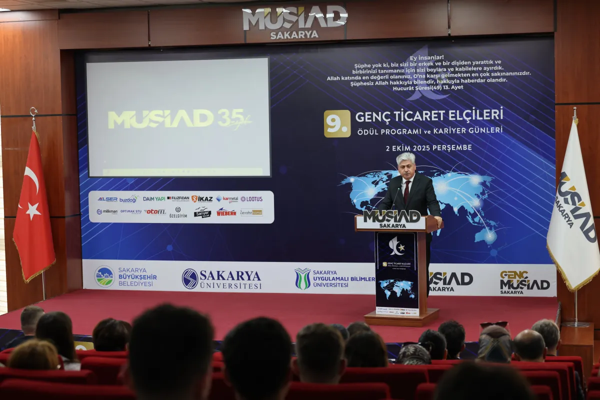 Sakarya Valisi Rahmi Doğan'dan MÜSİAD Genç Ticaret Elçileri Ödül Töreni'ne Katılım