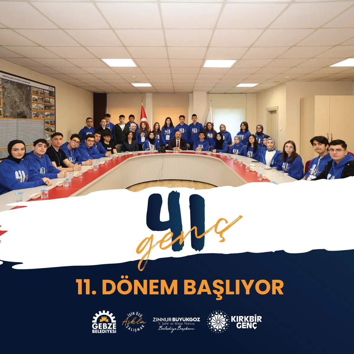 Gebze Belediyesi'nden Gençlere Yönelik '41 Genç Projesi' 11. Dönem Başlıyor