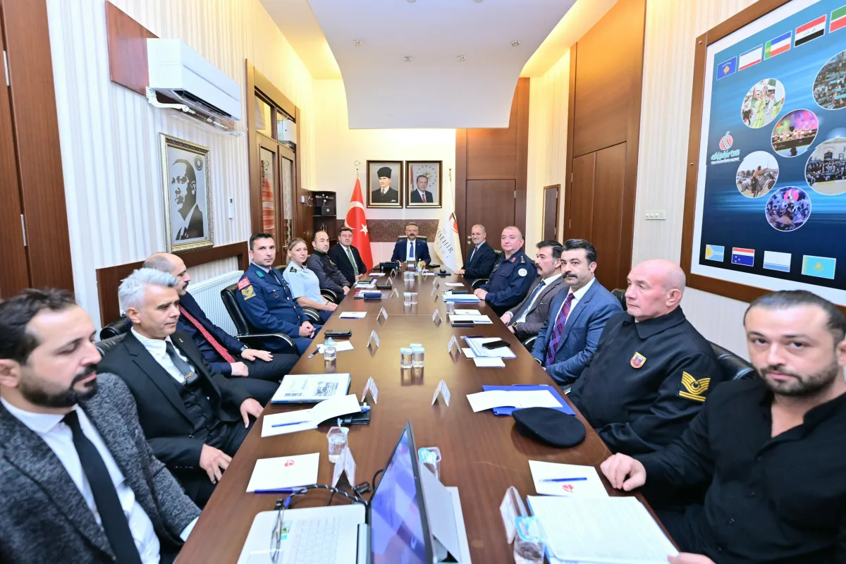 Eskişehir'de Güvenlik ve Asayiş Toplantısı