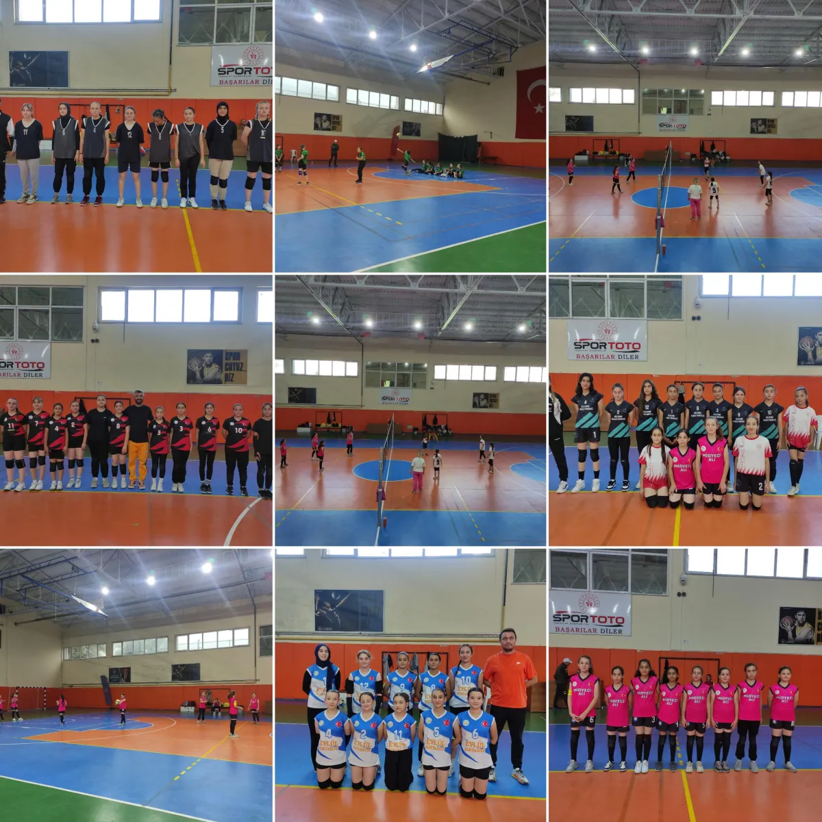 Manisa'da 29 Ekim Cumhuriyet Bayramı Coşkusu: Kırkağaç'ta Voleybol Turnuvası Başladı