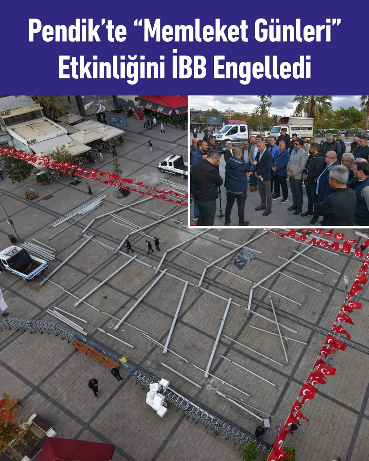 Pendik Belediyesi'nden 'Memleket Günleri' Tepkisi: İBB Engeline Takıldı!