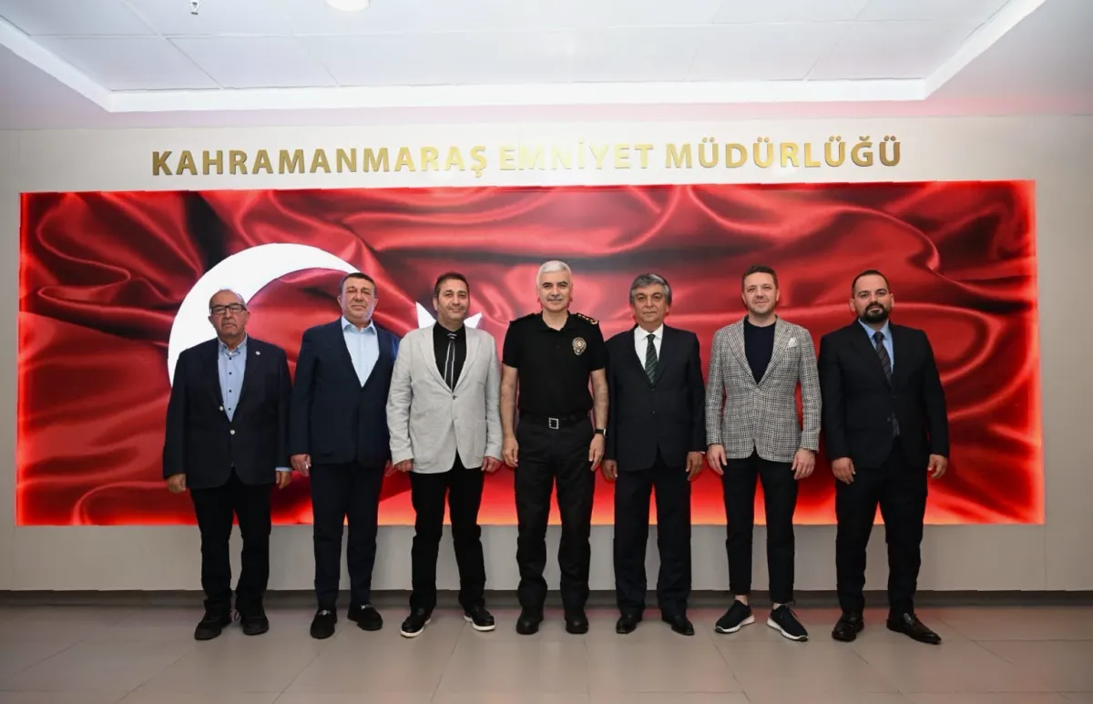 Kahramanmaraş İl Emniyet Müdürü Hasan Yiğit'e Ziyaretler Yoğunlaştı: Emniyet ve Asayiş Derneği'nden İş İnsanlarına Ziyaret