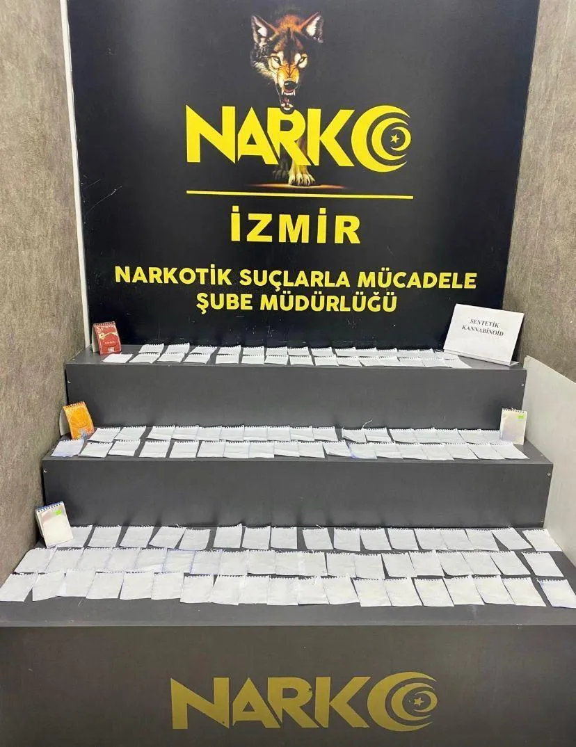 İzmir'de Uyuşturucu Operasyonu: 50 Bin Doz Bonzai Ele Geçirildi, 1 Tutuklama