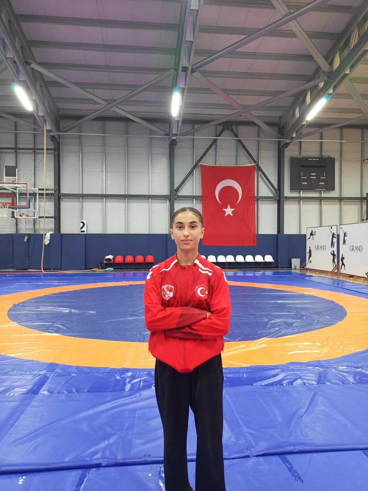 Iğdır'lı Güreşçi Hiranur Uygun, Romanya'da Balkan Şampiyonu Oldu