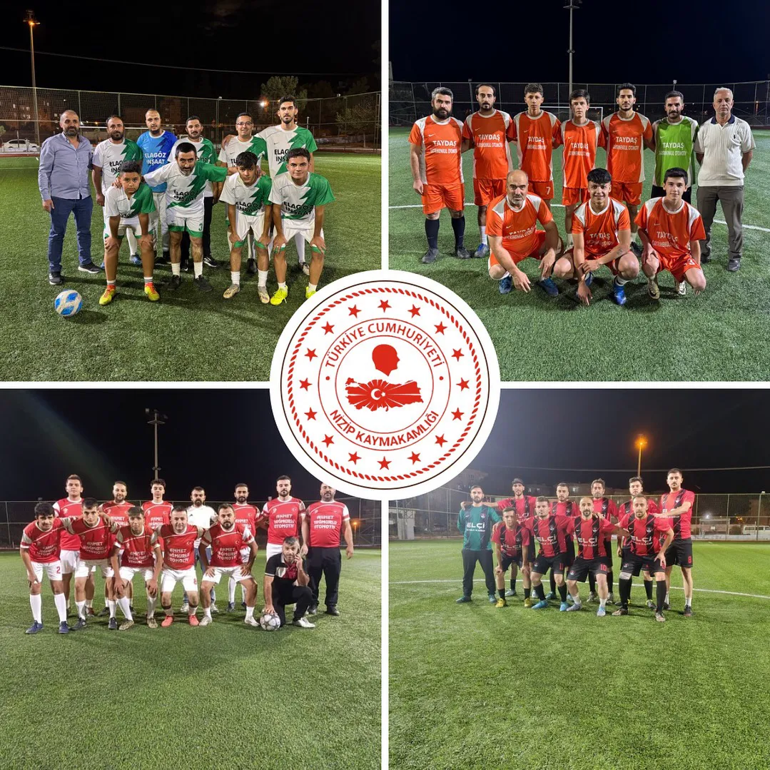 Nizip Kaymakamlığı'ndan Muhtarlar Kupası Futbol Turnuvası Sonuçları Açıklaması
